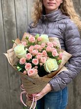 Букет цветов из:  Розы в Русской Буйловке